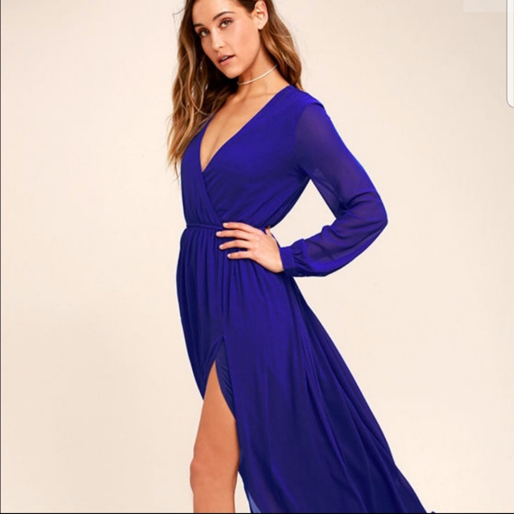 Lulus maxi dress